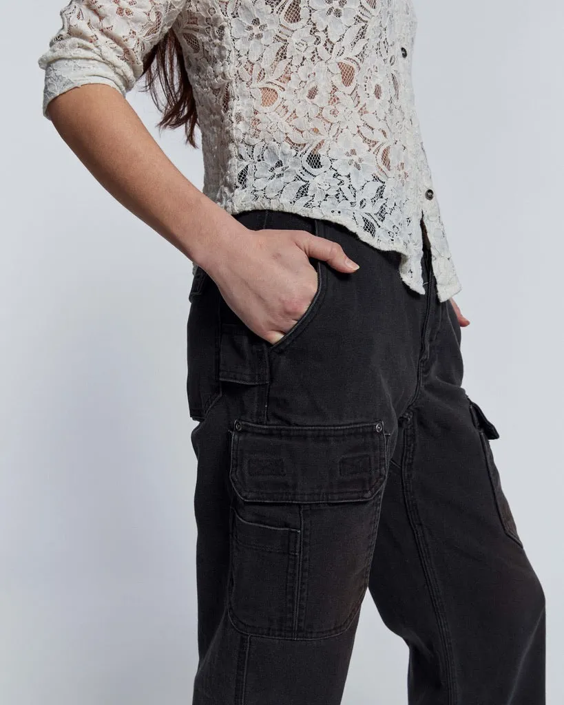 Charcoal Utility Pants