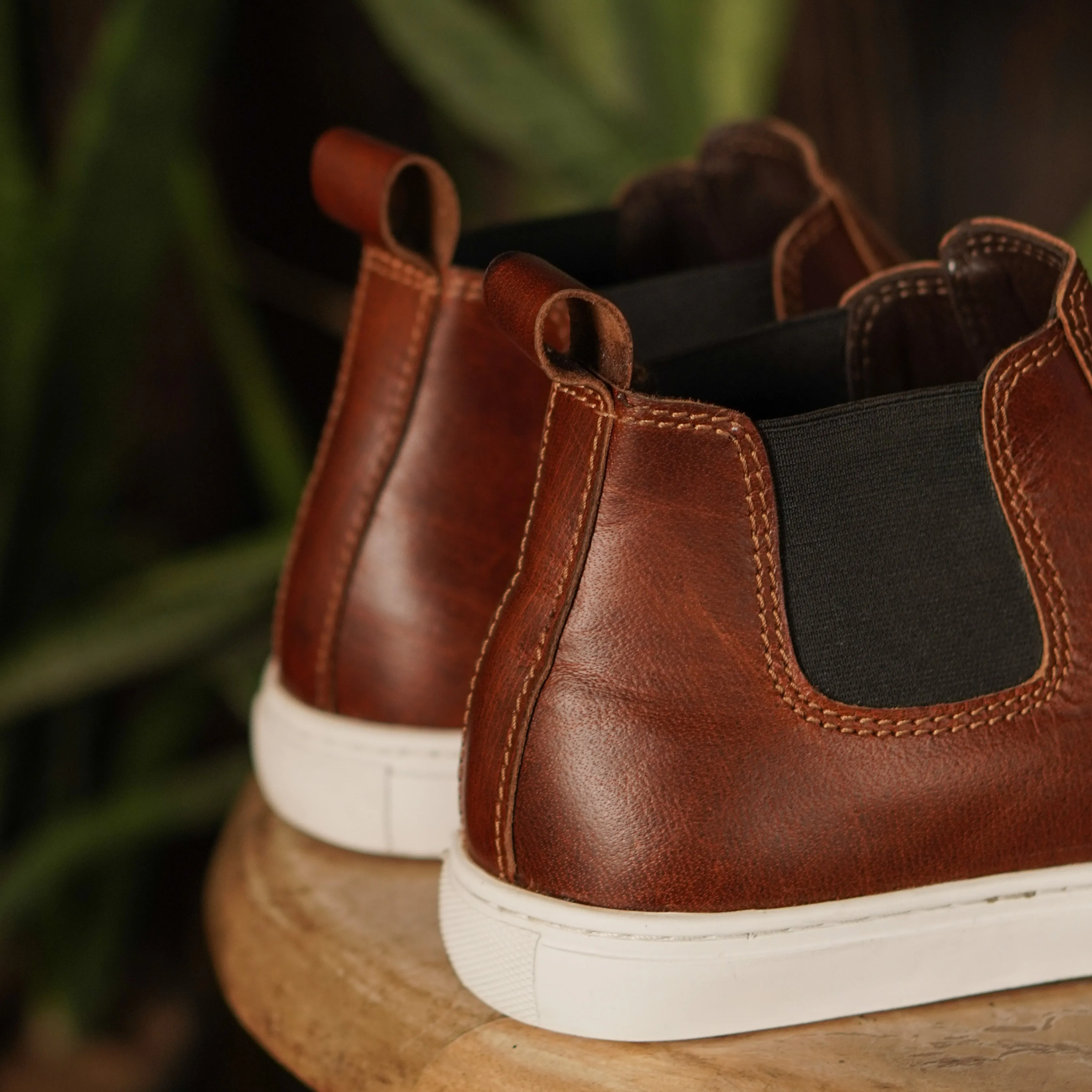 Chelsea Sneakers (Saddle Tan)