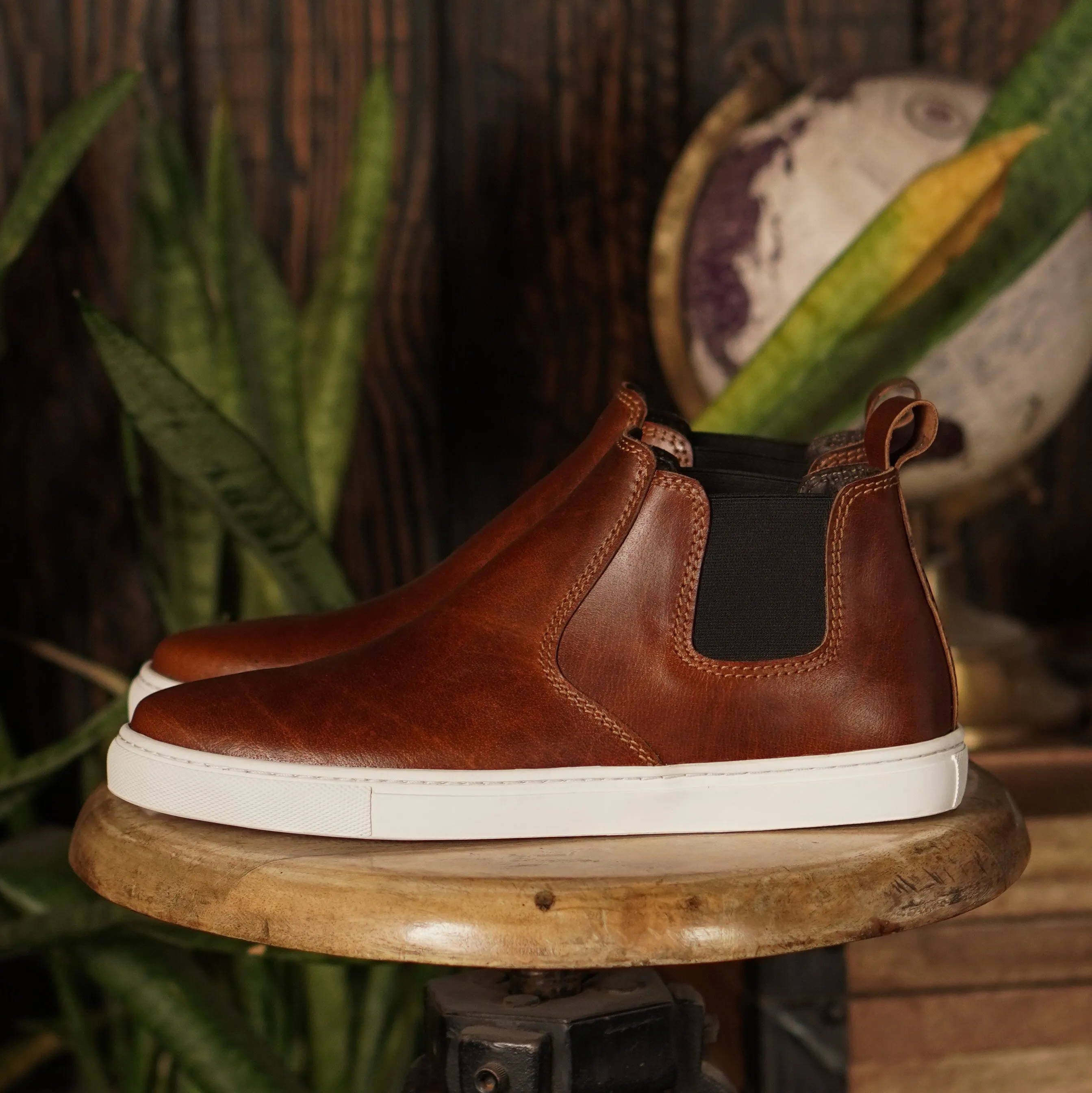 Chelsea Sneakers (Saddle Tan)