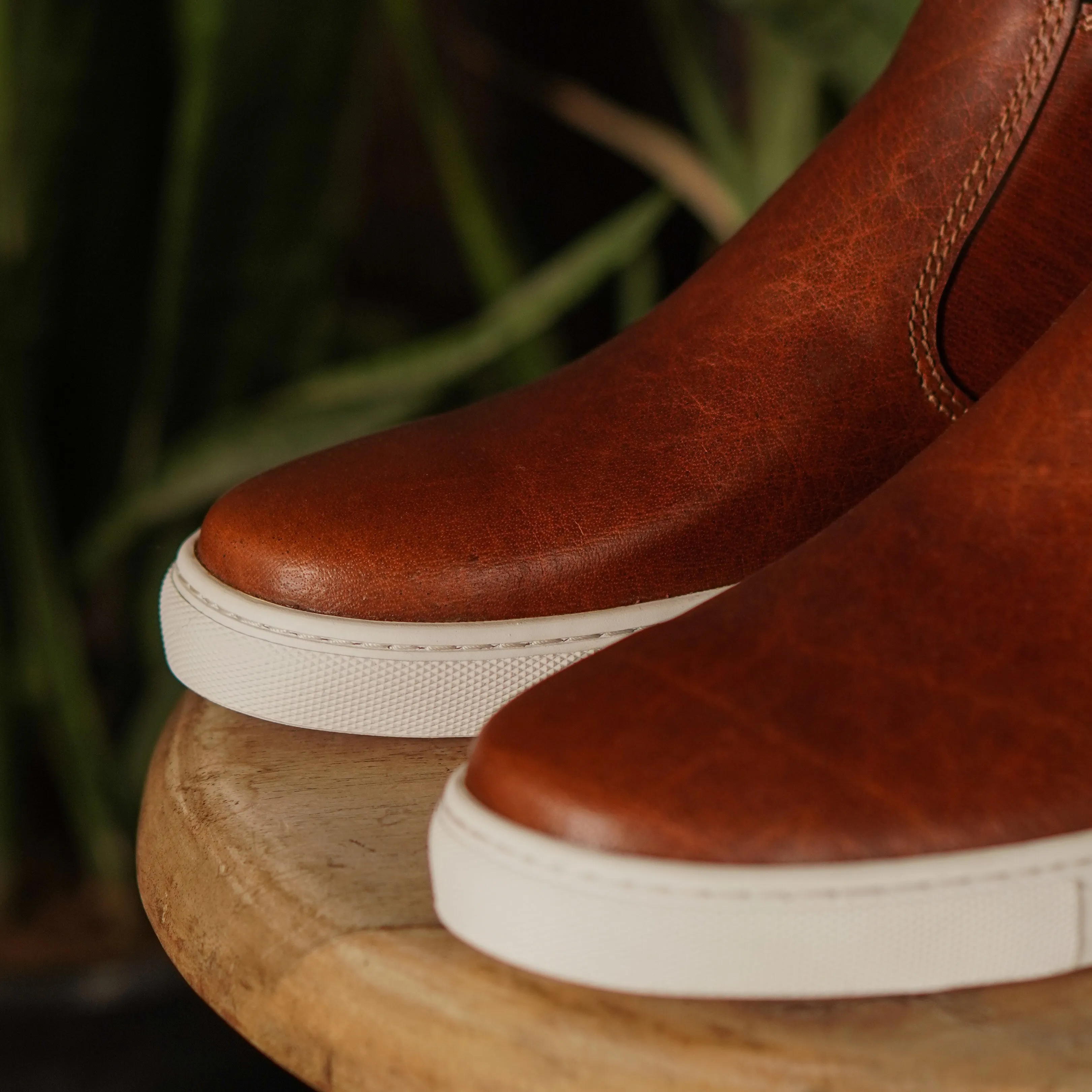 Chelsea Sneakers (Saddle Tan)