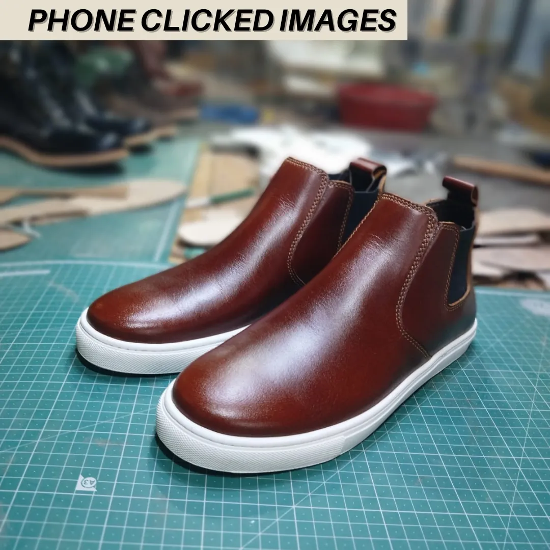 Chelsea Sneakers (Saddle Tan)