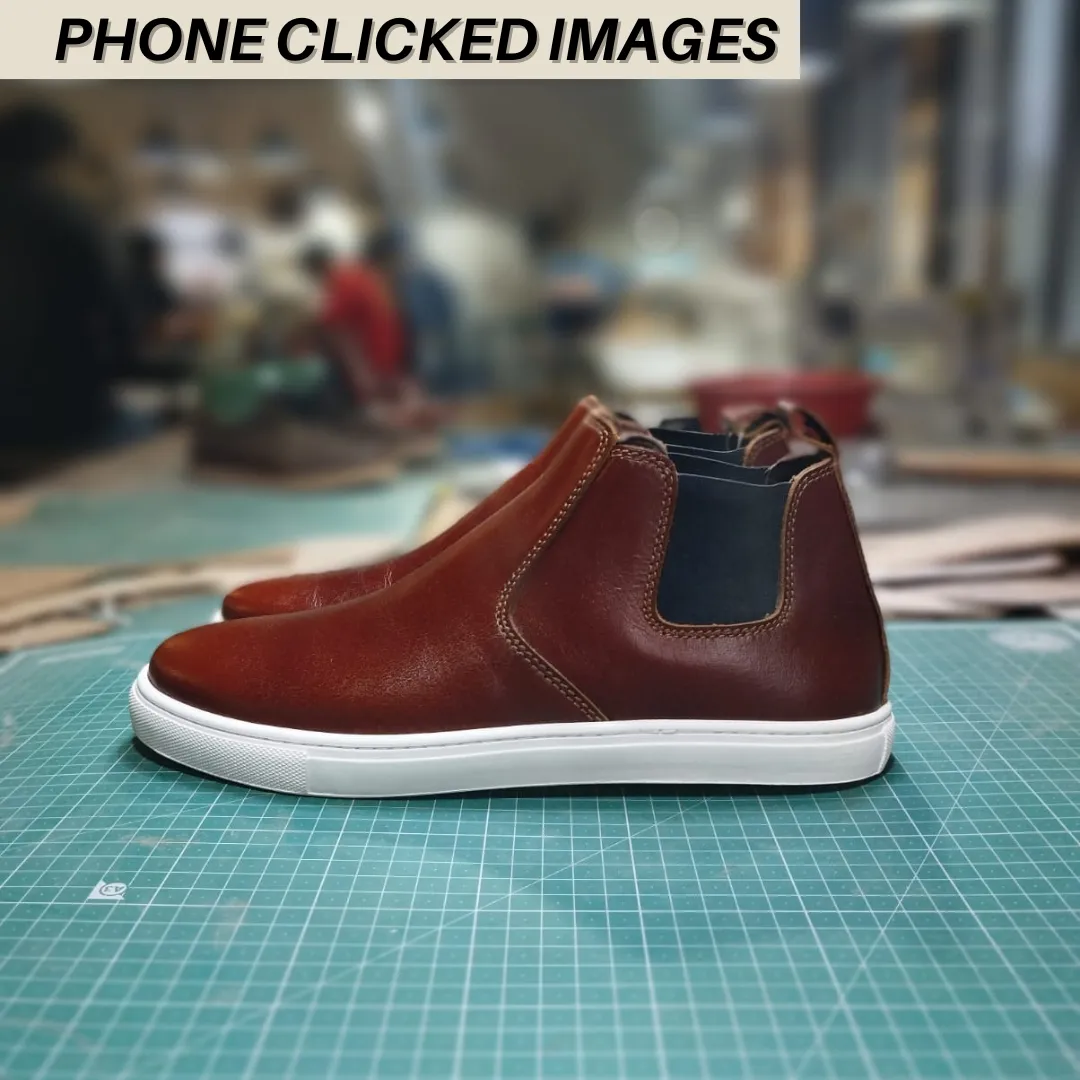 Chelsea Sneakers (Saddle Tan)