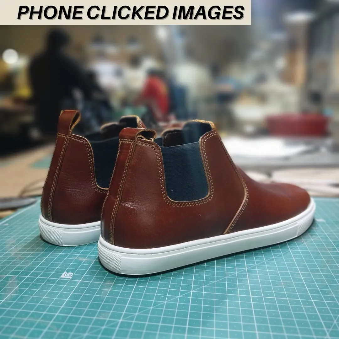Chelsea Sneakers (Saddle Tan)