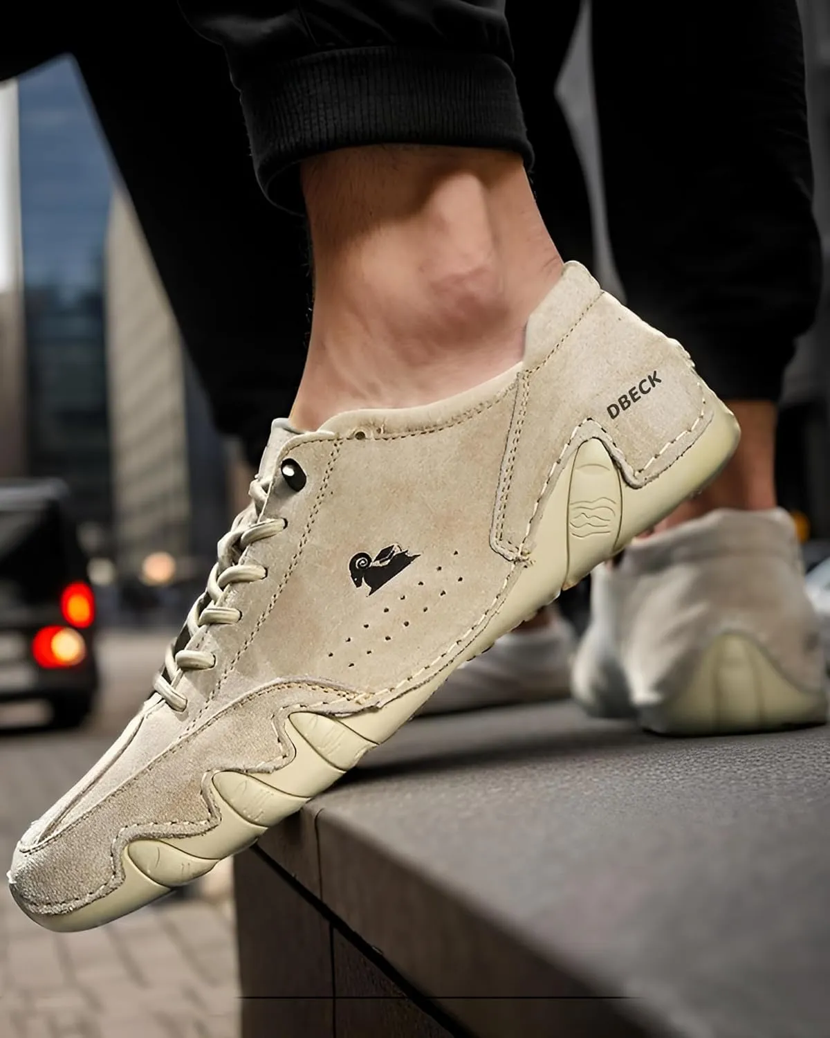 Chromatrail Walker Comfortable Barefoot Walking Shoes for Men Fashion Casual Lightweight Commute Shoes Slip-on Minimalist
