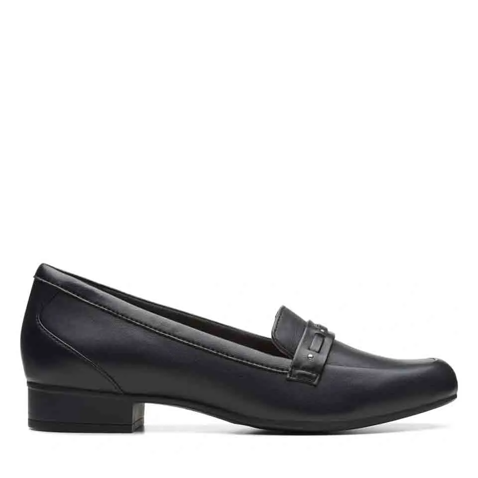Clarks Women's Juliet Bay Black Leather