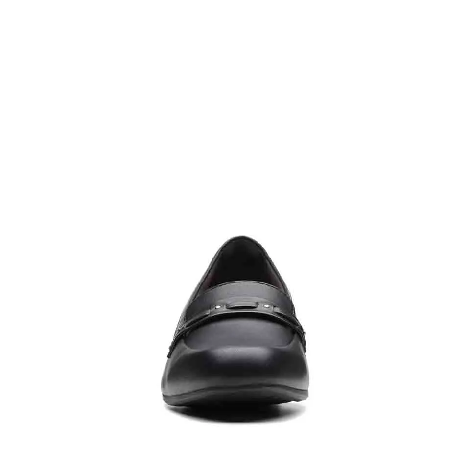 Clarks Women's Juliet Bay Black Leather