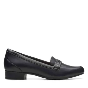 Clarks Women's Juliet Bay Black Leather