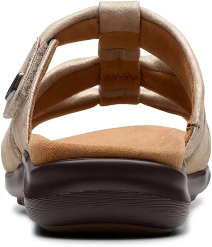 Clarks Women's Kitly Slide Flat Sandal