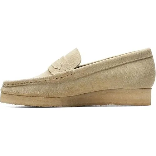 Clarks Women's Wallabee Loafer Maple Suede 26173508