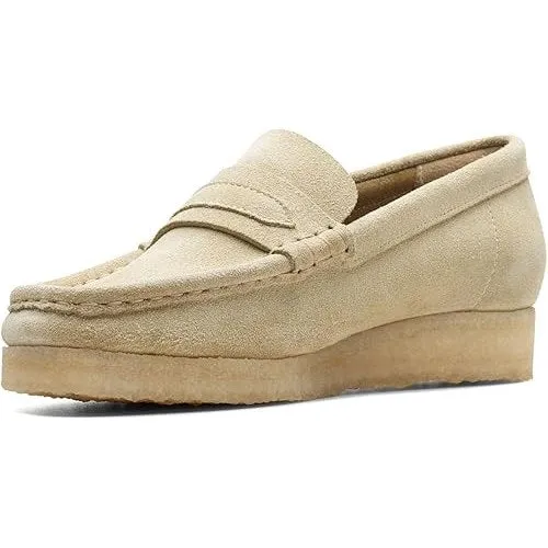 Clarks Women's Wallabee Loafer Maple Suede 26173508