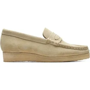 Clarks Women's Wallabee Loafer Maple Suede 26173508