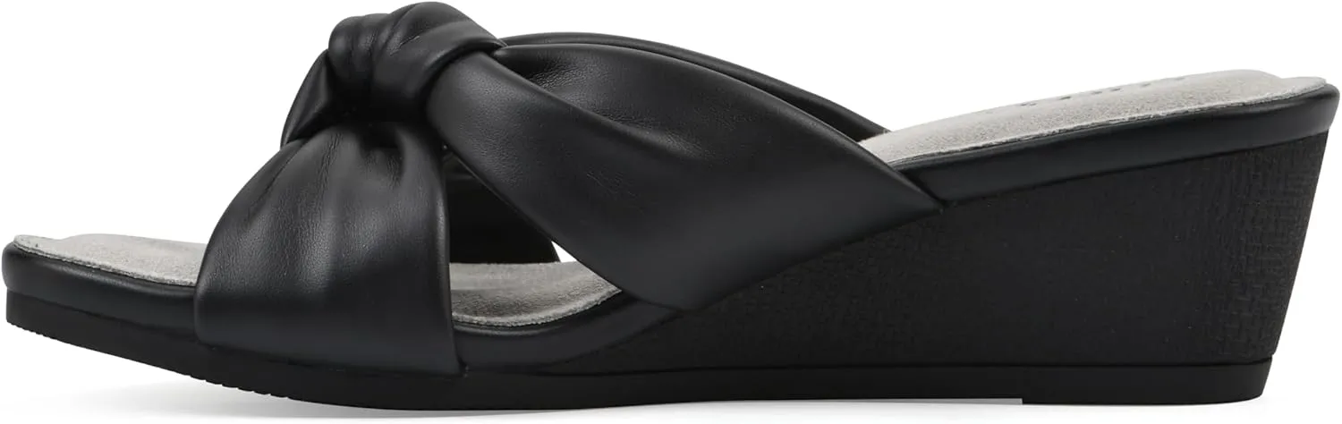 CLIFFS BY WHITE MOUNTAIN Women's Candie Wedge Sandal