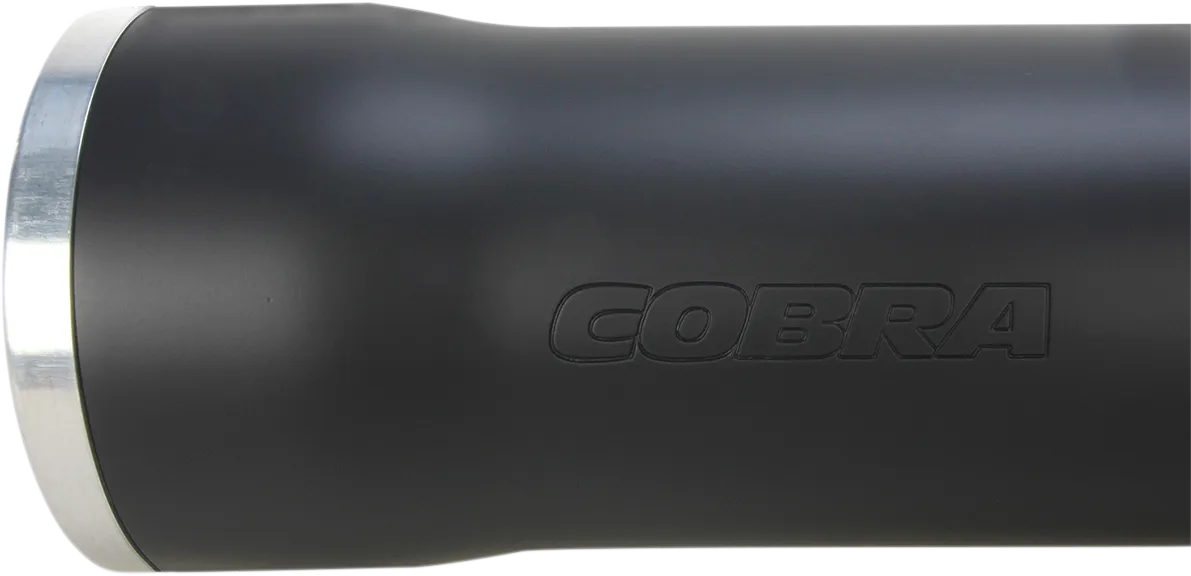 COBRA 3" RPT Mufflers - Black 6052B