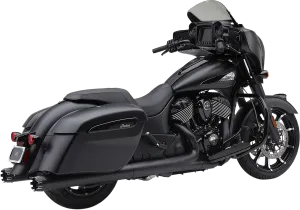 COBRA Dual Cut Muffler - Indian - Black 5206B