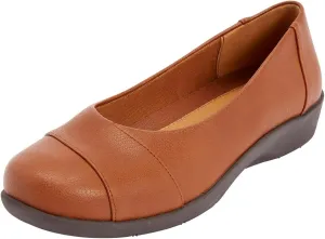 Comfortview Women's Wide Width The Gab Flat