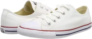 Converse Women's Chuck Taylor All Star Profile Low Top Sneaker, White/Red/Blue, 6.5