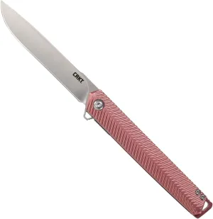 CRKT Stylus Everyday Carry, Plain Edge Blade, Liner Lock, Aluminum Handle, Pocket Clip K820BXP