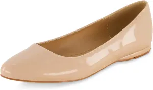 CUSHIONAIRE Women's Francie Flat with  Comfort Foam and Wide Widths Available