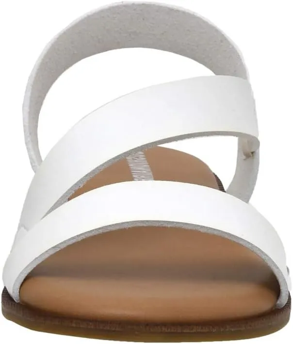 CUSHIONAIRE Women's Lido asym slingback sandal  Memory Foam