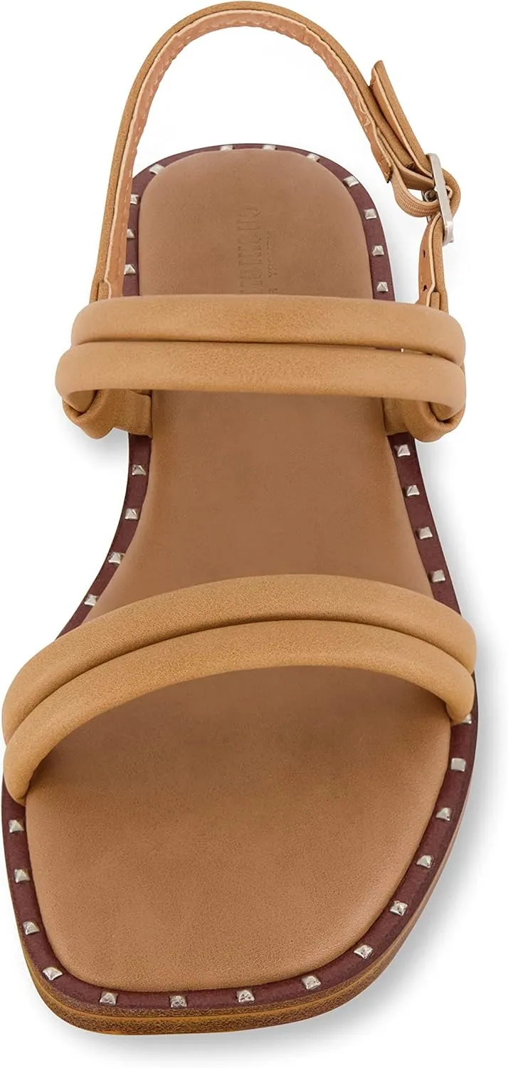 CUSHIONAIRE Women's Virgo flat sandal  Memory Foam