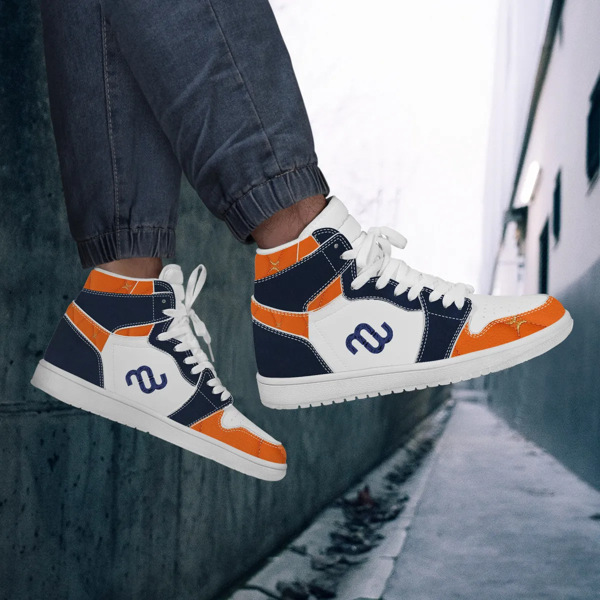 D17 Top Shipping guarantee Money Fast dispatch Bushae High Synthetic Sneaker Leather