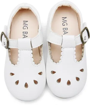 DADAWEN Girl's Classic Mary Jane School Uniform Shoes Flat Dress Shoes