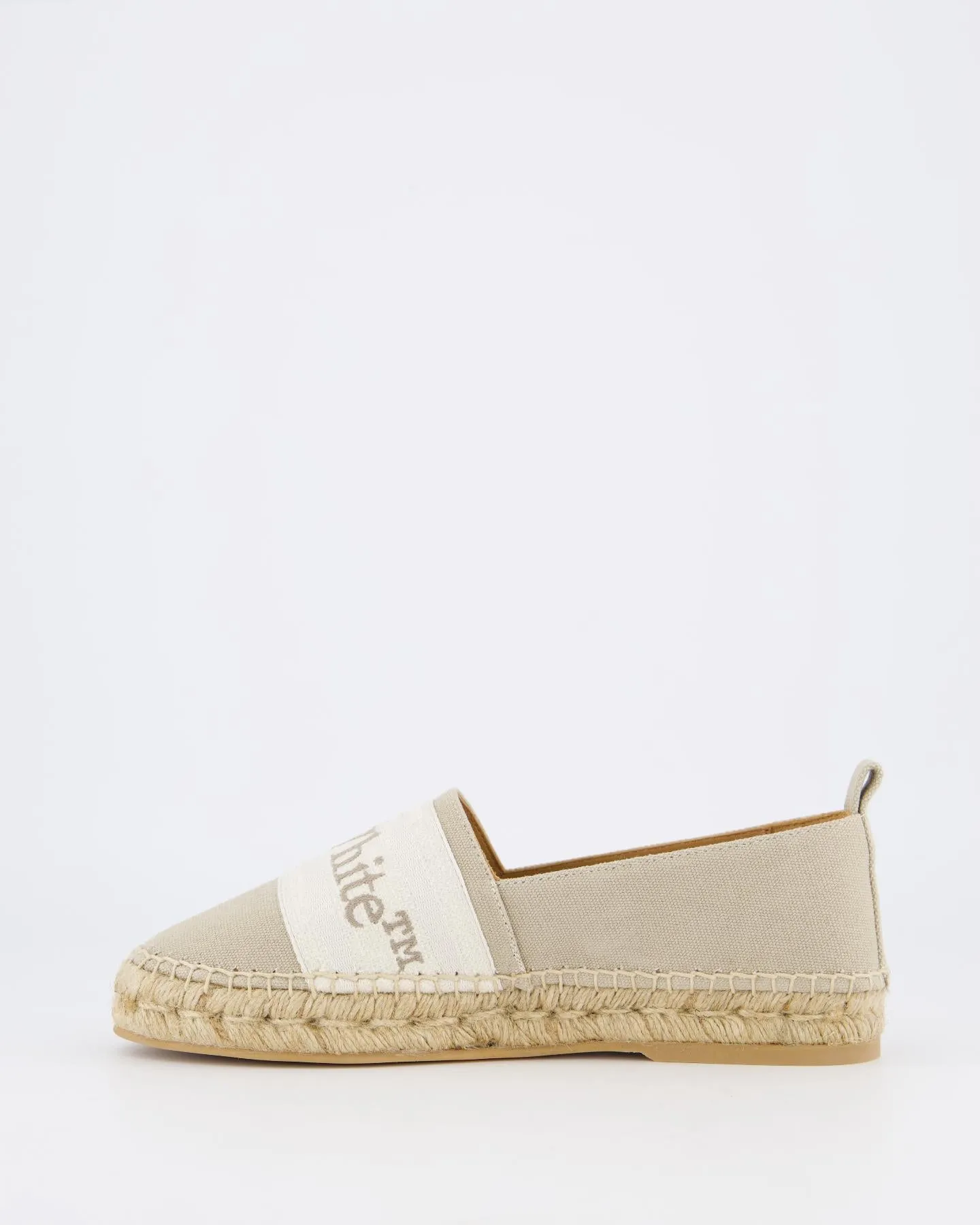 Dames Bookish Espadrille Beige/Wit