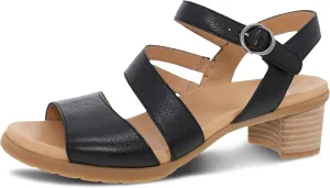 Dansko Tansy Multi-Strap Sandal for Women - A Subtle Heel and Memory Foam for All-Day Comfort - Unique Design for Easy Transition from Work to Evening