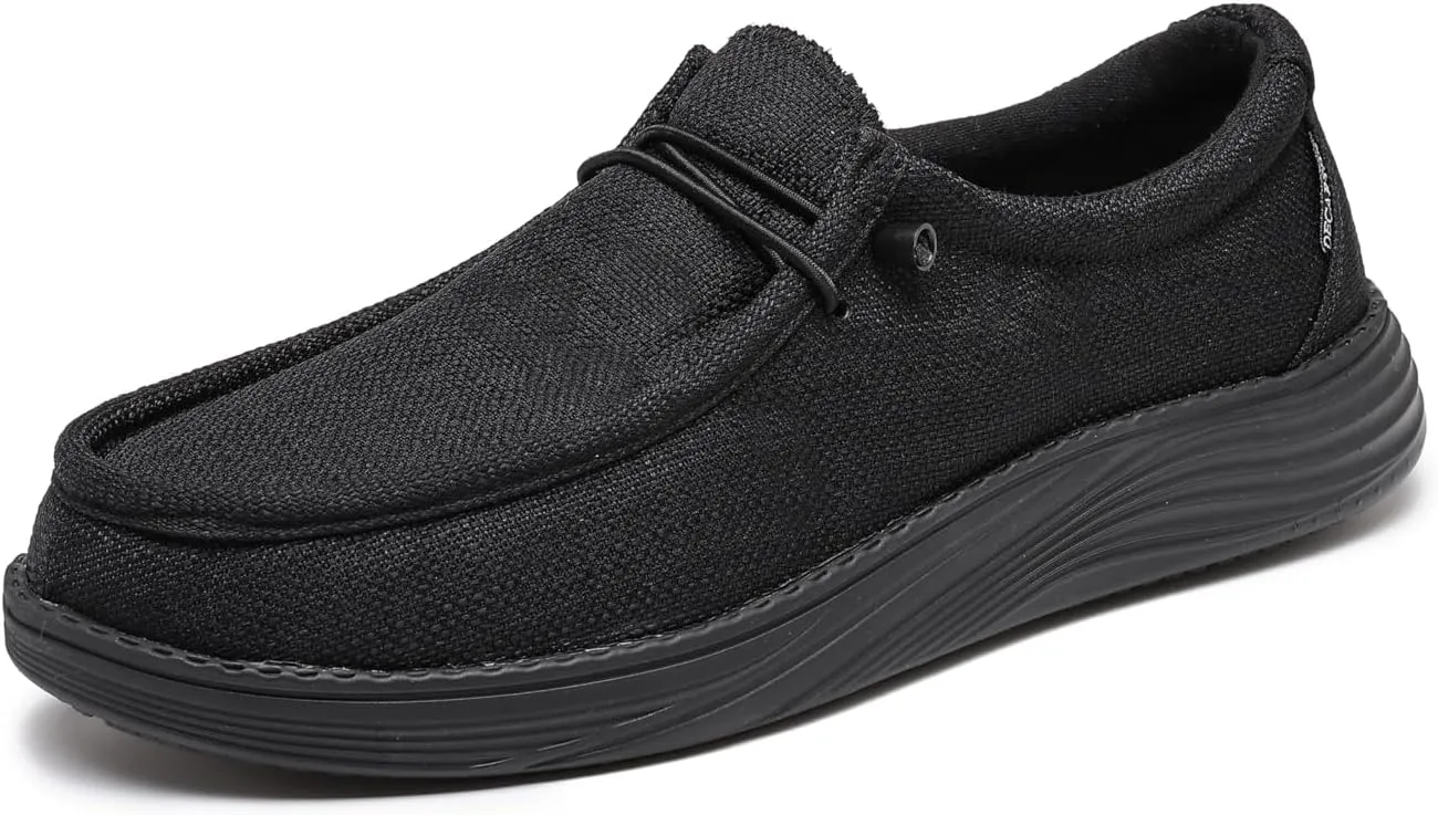 DECARSDZ Men's Casual Slip on Loafers Shoes Stretch Shoe Comfortable & Light-Weigh Use for Commuting Leisure Light Exercise