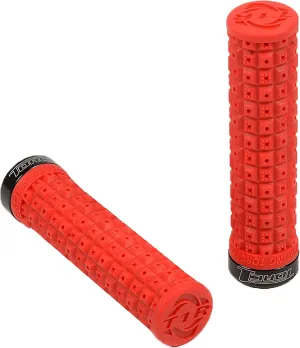Defy Lock On ATV Off-Road Hand Grips - Red/Black/One Size