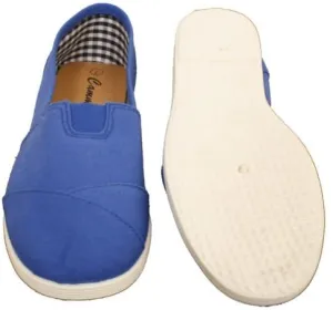 Dona Michi Womens Canvas Slip on Shoes