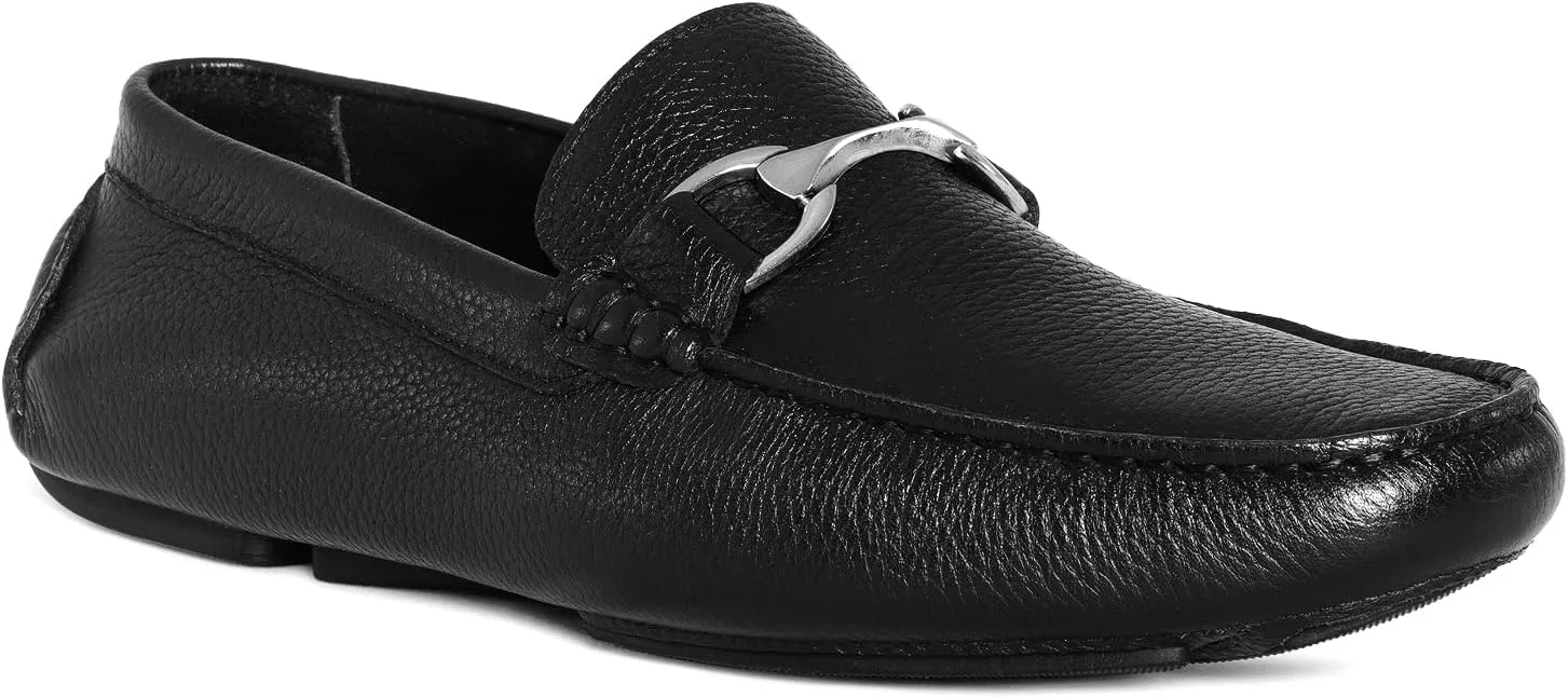 Donald Pliner Men's Vitali Tumbled Calf Driving Style Loafer