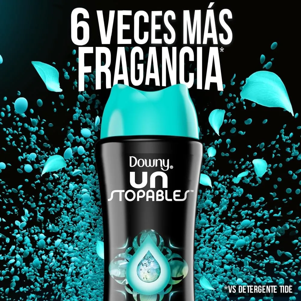 Downy Unstopables In-Wash Laundry Scent Booster Beads, Fresh, 12.2 oz (Pack of 2)