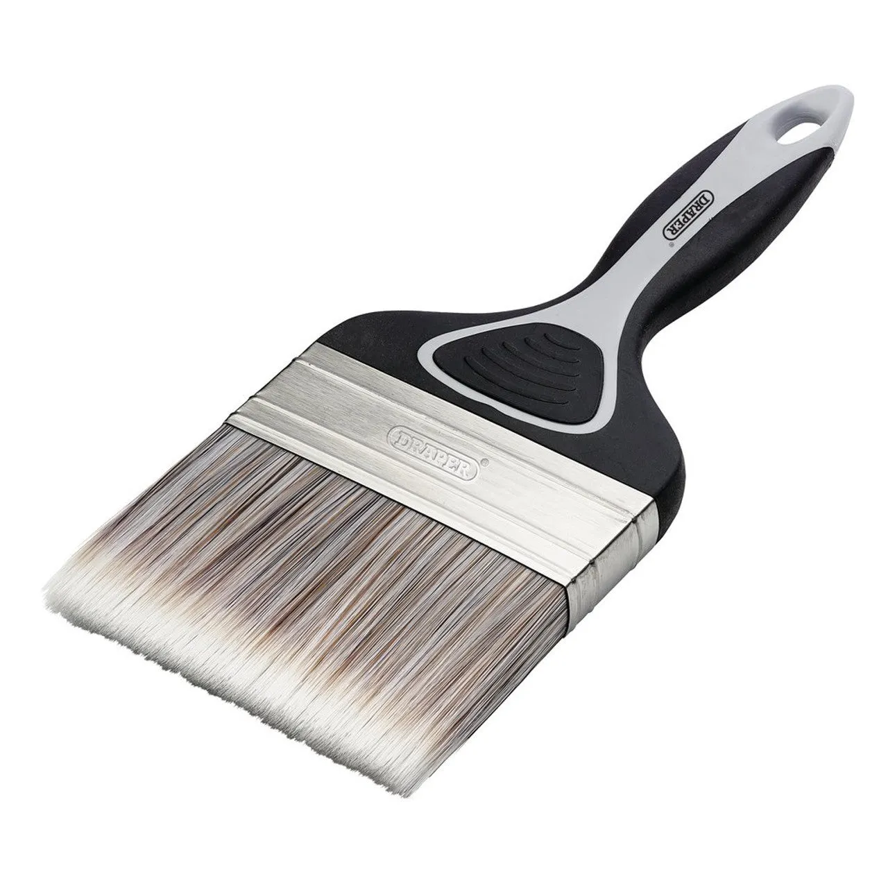 Draper 100mm Paint Brush - Flat with Soft Grip