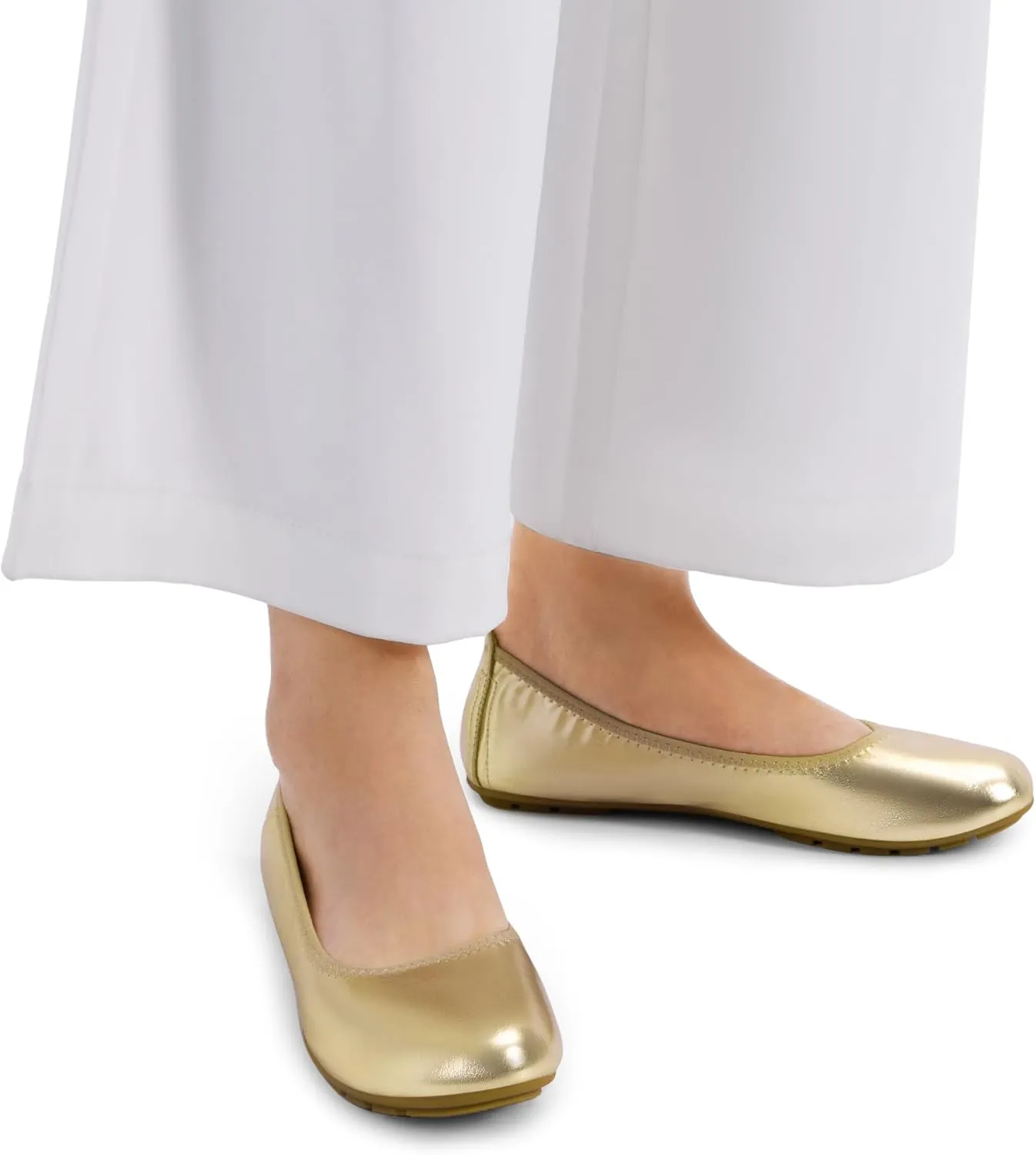 DREAM PAIRS Women’s Ballet Flats Foldable Round Toe Dressy Comfortable Slip On Dress Shoes
