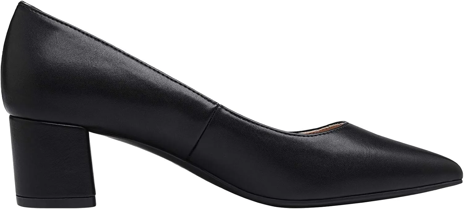 DREAM PAIRS Women’s Chunky Low Block Heels Closed Toe Dress Pumps Shoes