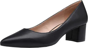 DREAM PAIRS Women’s Chunky Low Block Heels Closed Toe Dress Pumps Shoes
