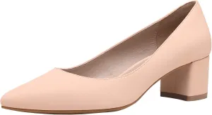 DREAM PAIRS Women’s Chunky Low Block Heels Closed Toe Dress Pumps Shoes