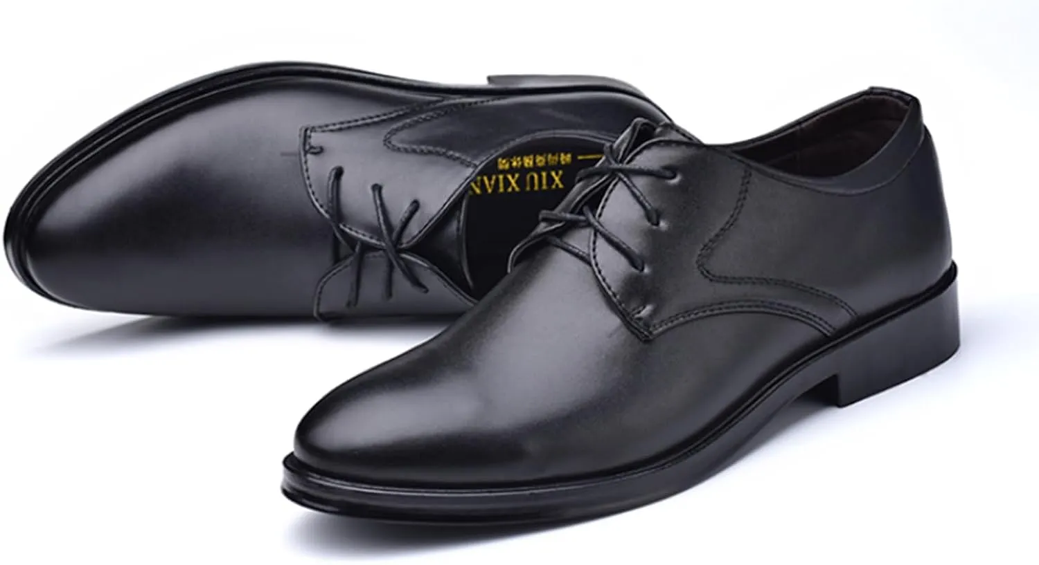 Dress Shoes for Men Lightweight Breathable Lace Up Wedding Shoes Casual Modern Business Formal Oxfords Shoes