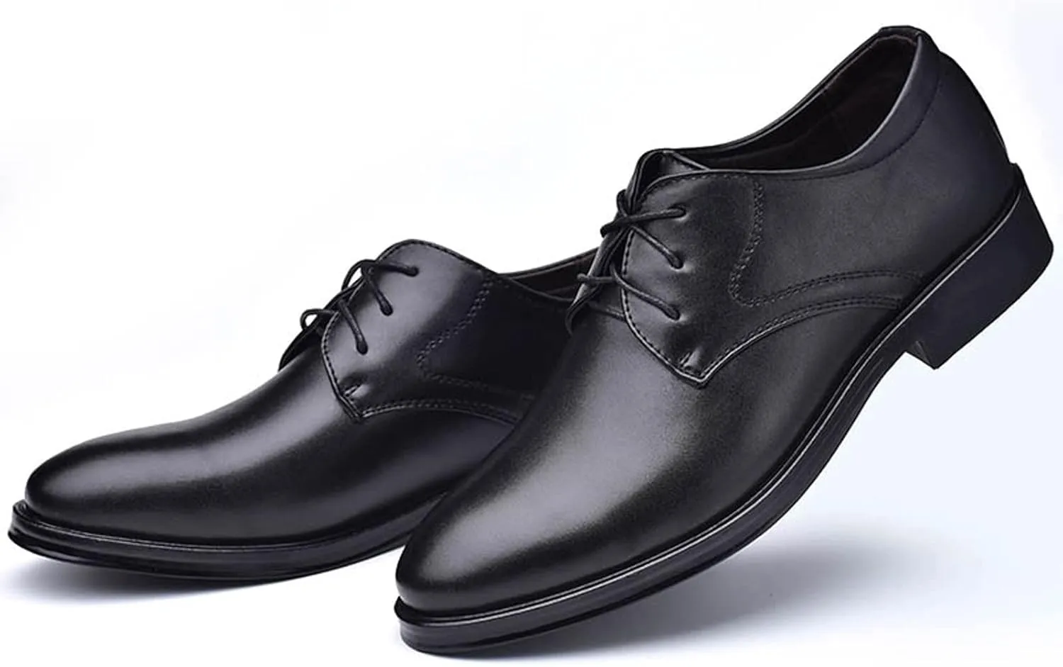 Dress Shoes for Men Lightweight Breathable Lace Up Wedding Shoes Casual Modern Business Formal Oxfords Shoes