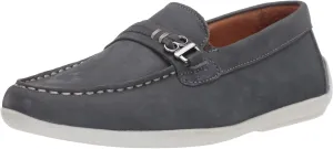 Driver Club USA Unisex-Child Boys/Girls Leather Fashion Luxury Driving Loafer with Rope Anchor Detail