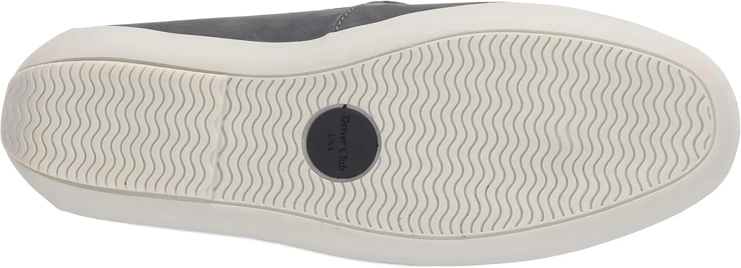 Driver Club USA Unisex-Child Boys/Girls Leather Fashion Luxury Driving Loafer with Rope Anchor Detail