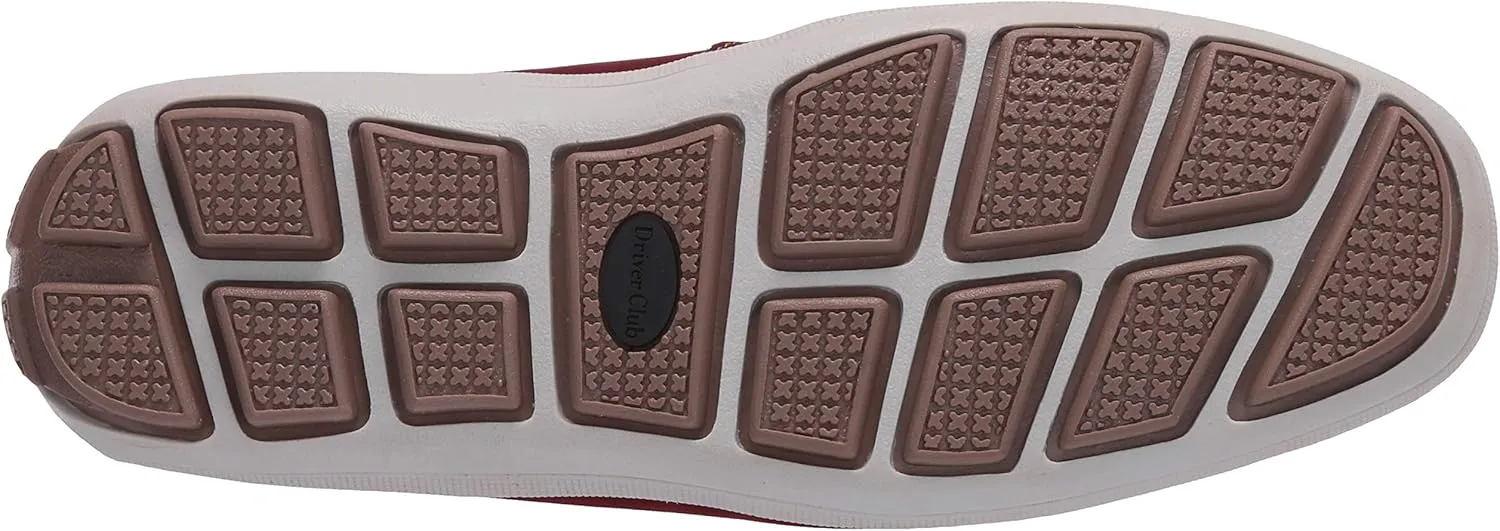 Driver Club USA Unisex-Child Kids Boys/Girls Leather Driving Loafer with Tassle Detail