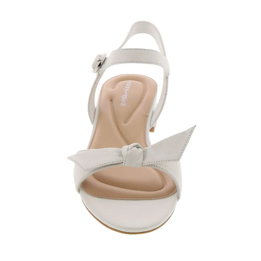 Easy Spirit Women's GINOVA Sandal, White 140, 7.5