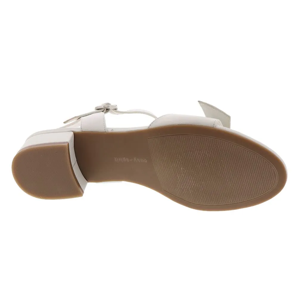 Easy Spirit Women's GINOVA Sandal, White 140, 7.5