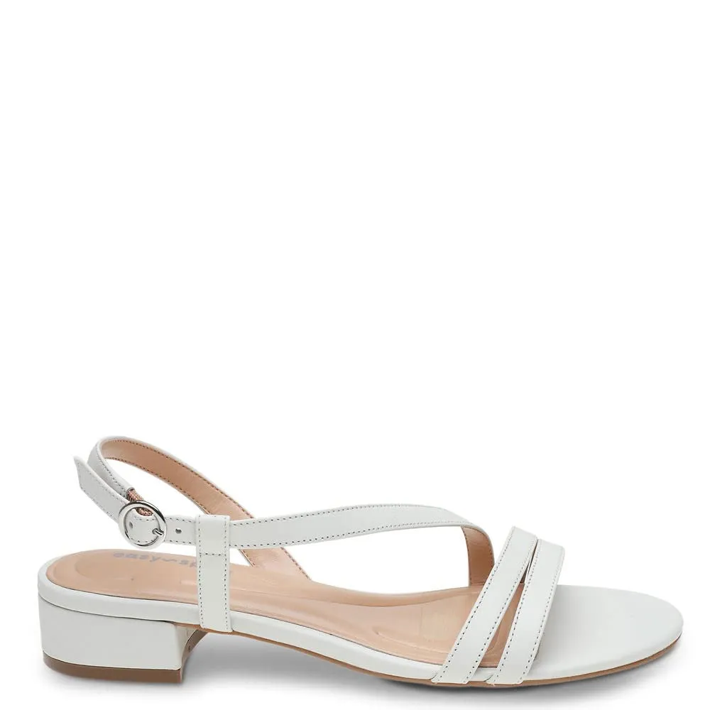 Easy Spirit Women's Glenni Sandal, White, 6