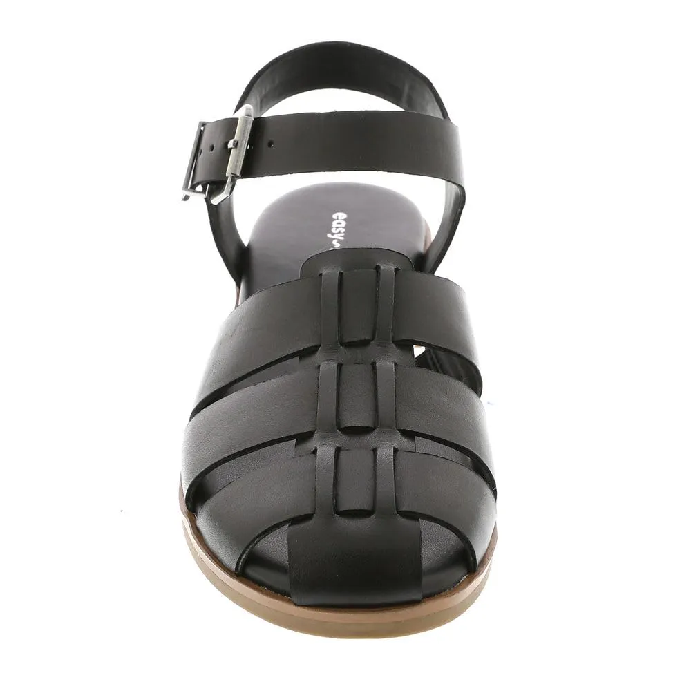 Easy Spirit Women's Gretty2 Sandal, Black, 10