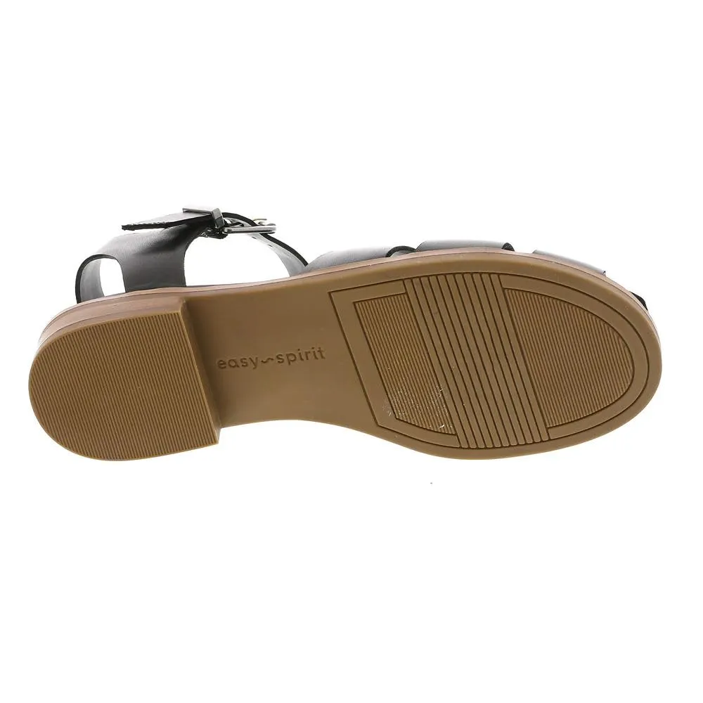 Easy Spirit Women's Gretty2 Sandal, Black, 10