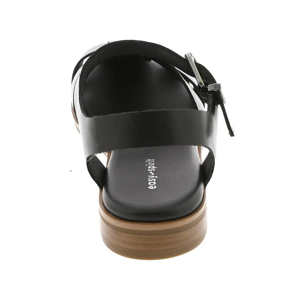 Easy Spirit Women's Gretty2 Sandal, Black, 10