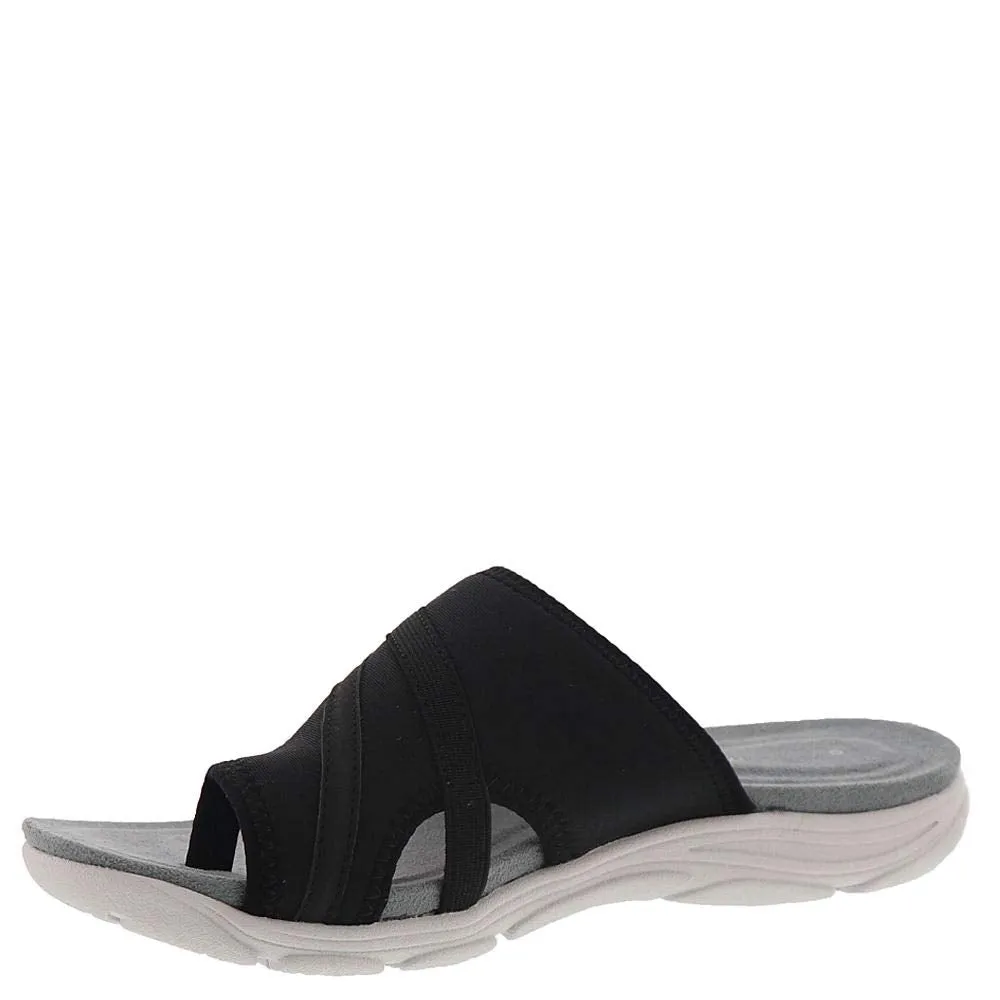 Easy Spirit Women's Lola2 Sport Sandal, Black 001, 7.5